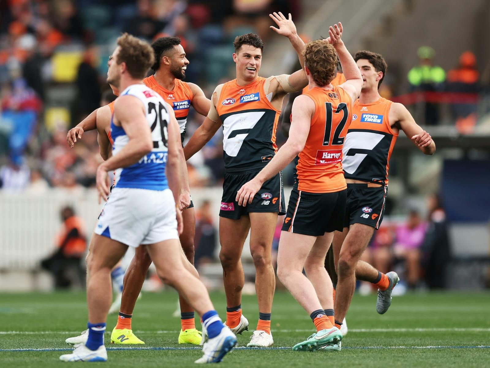 GIANTS Players Celebrating