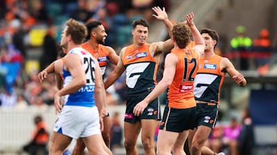 GIANTS Players Celebrating