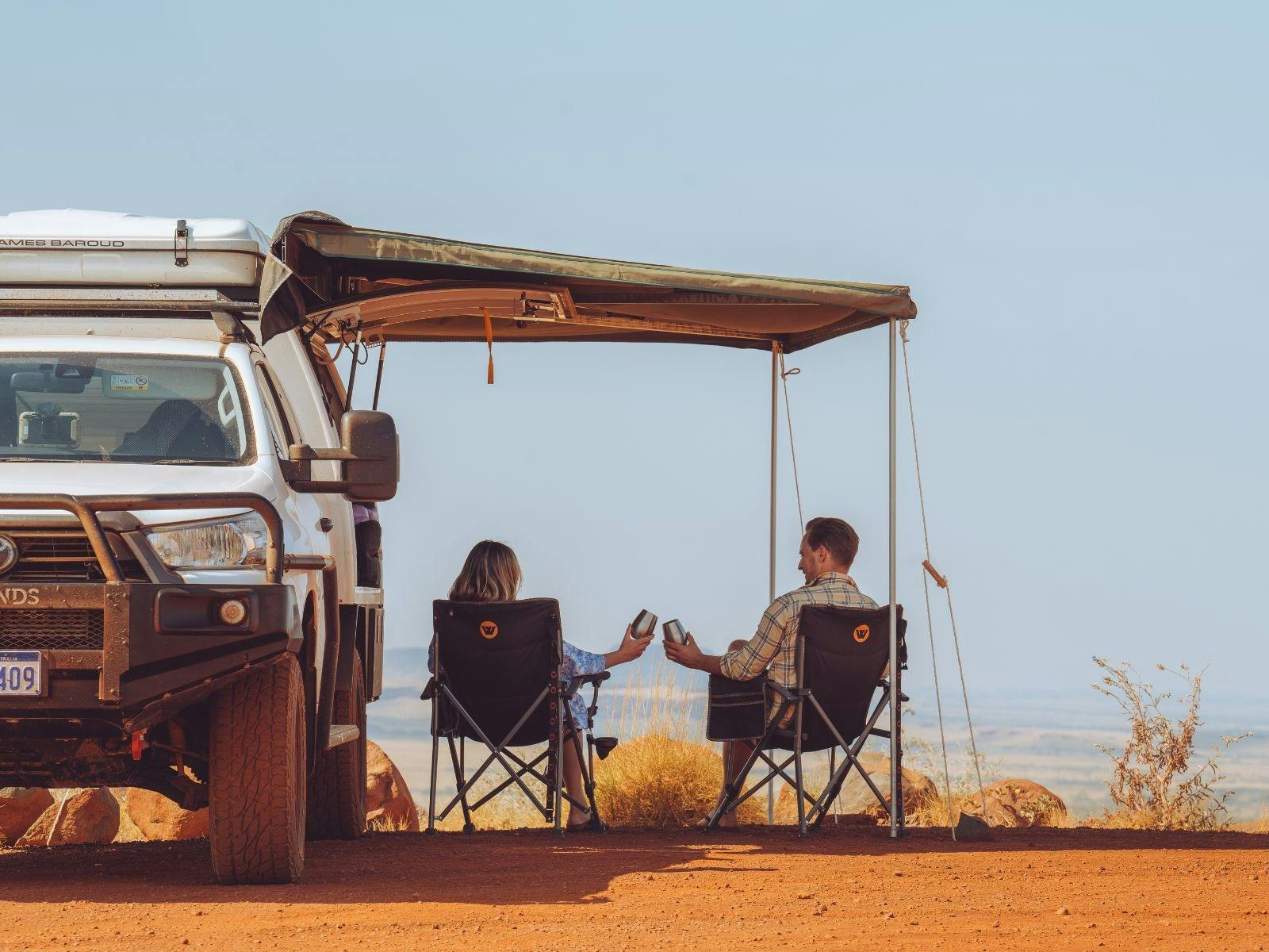RedSands Campers Set Up