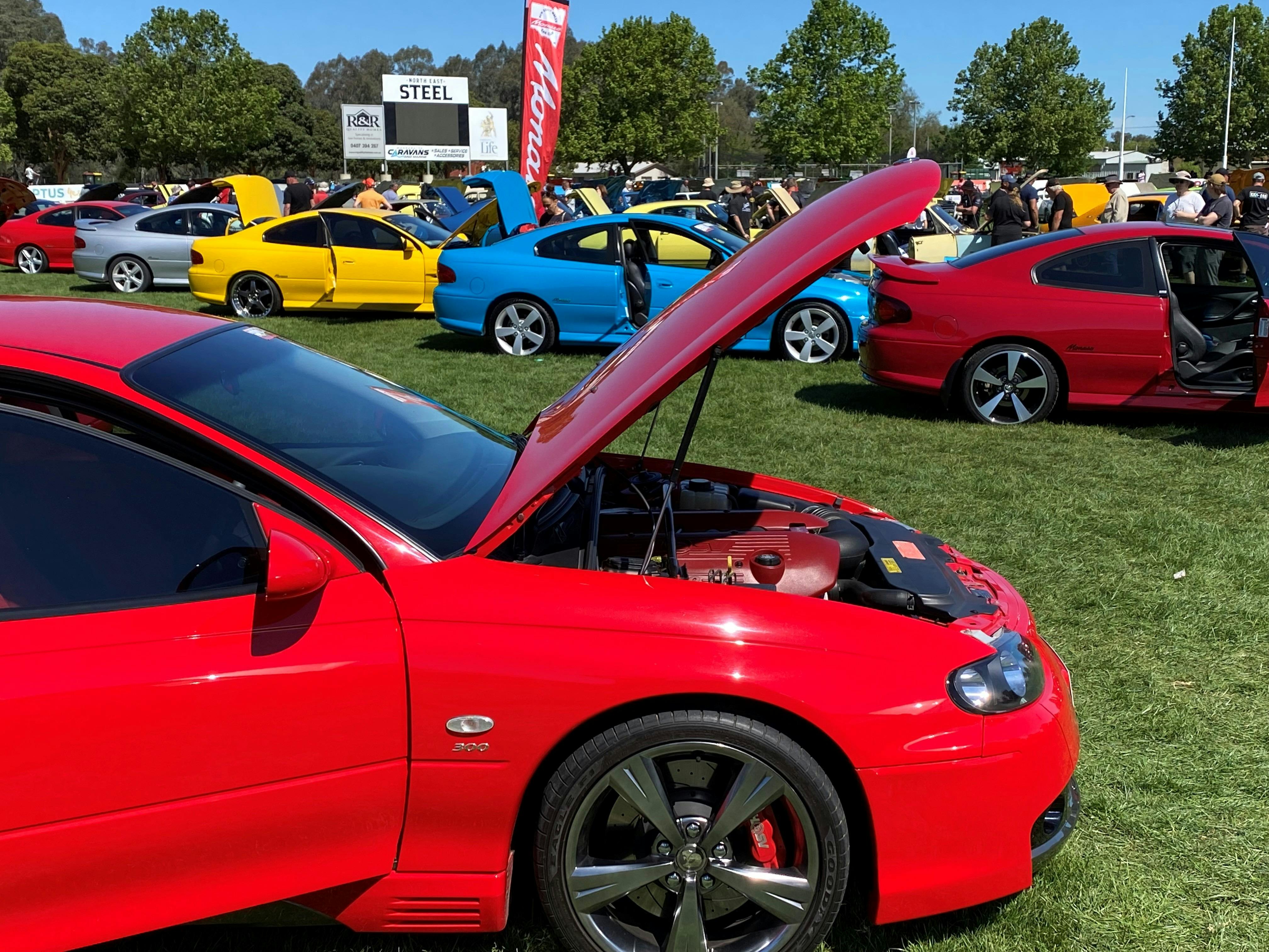 2024 CV8 Monaros at Nationals in Victoria