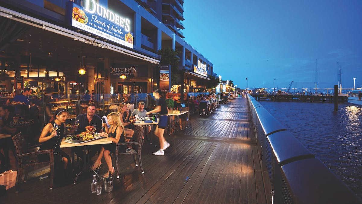 Boad walk dinning