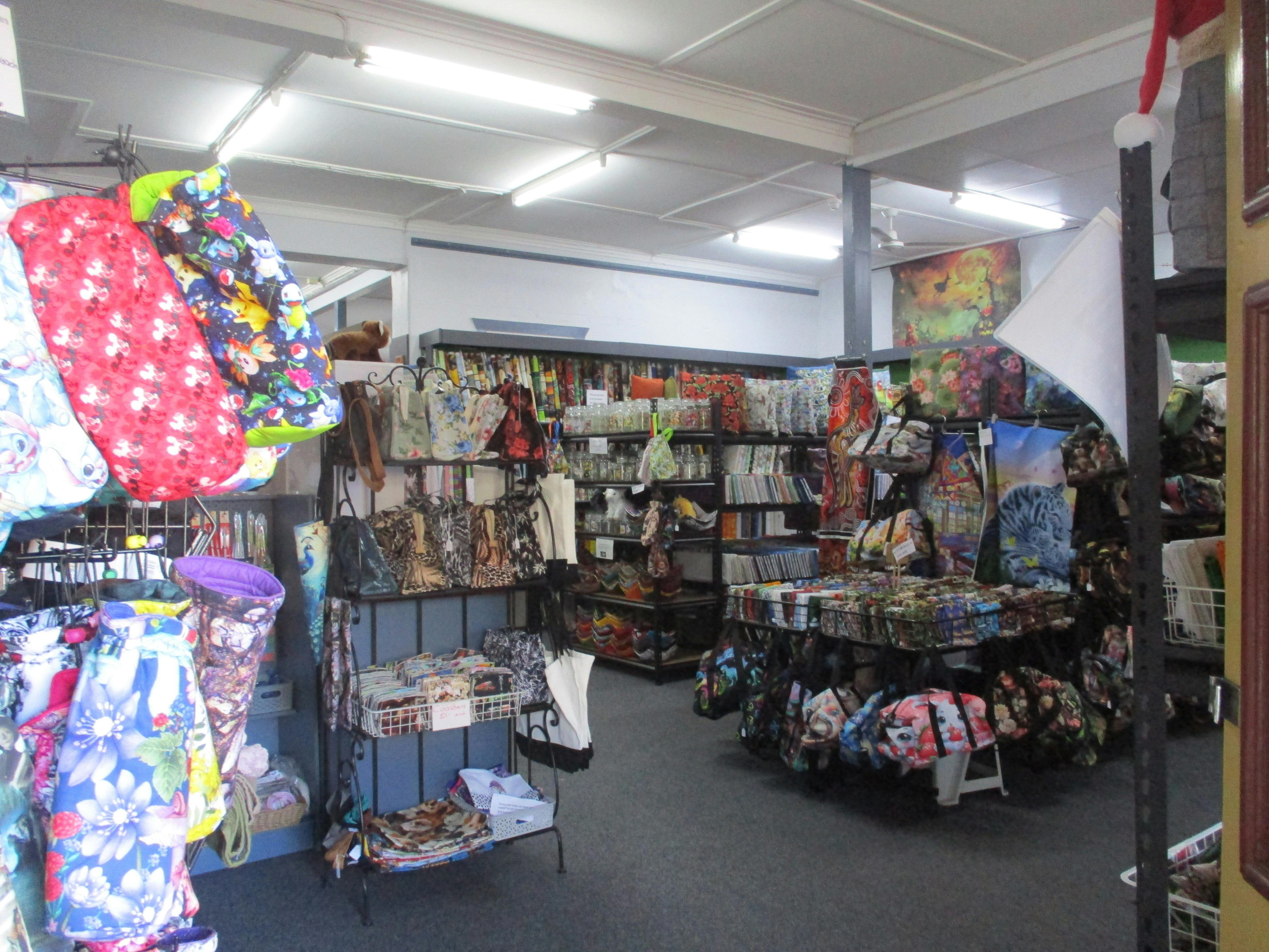 inside the shop
