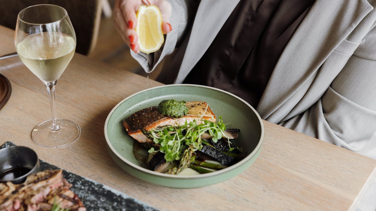 Cliffords Grilled Salmon Cliffords Grilled Salmon