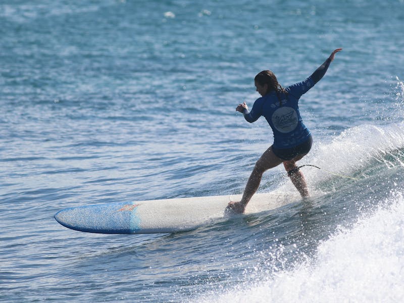 Claire Bunting - Open Women's Longboard competitor