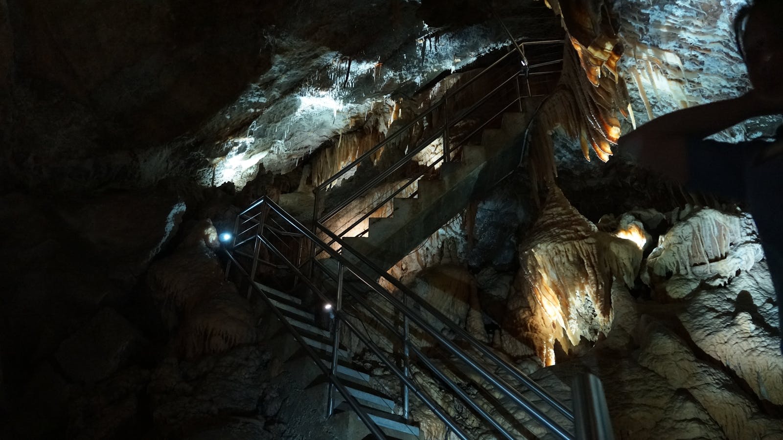 inside the cave