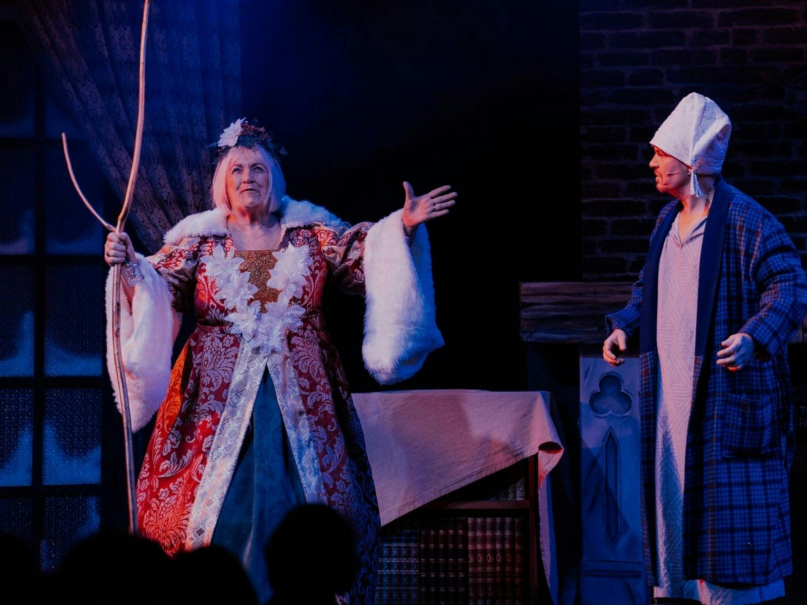Image depicting characters from 'A Christmas Carol'