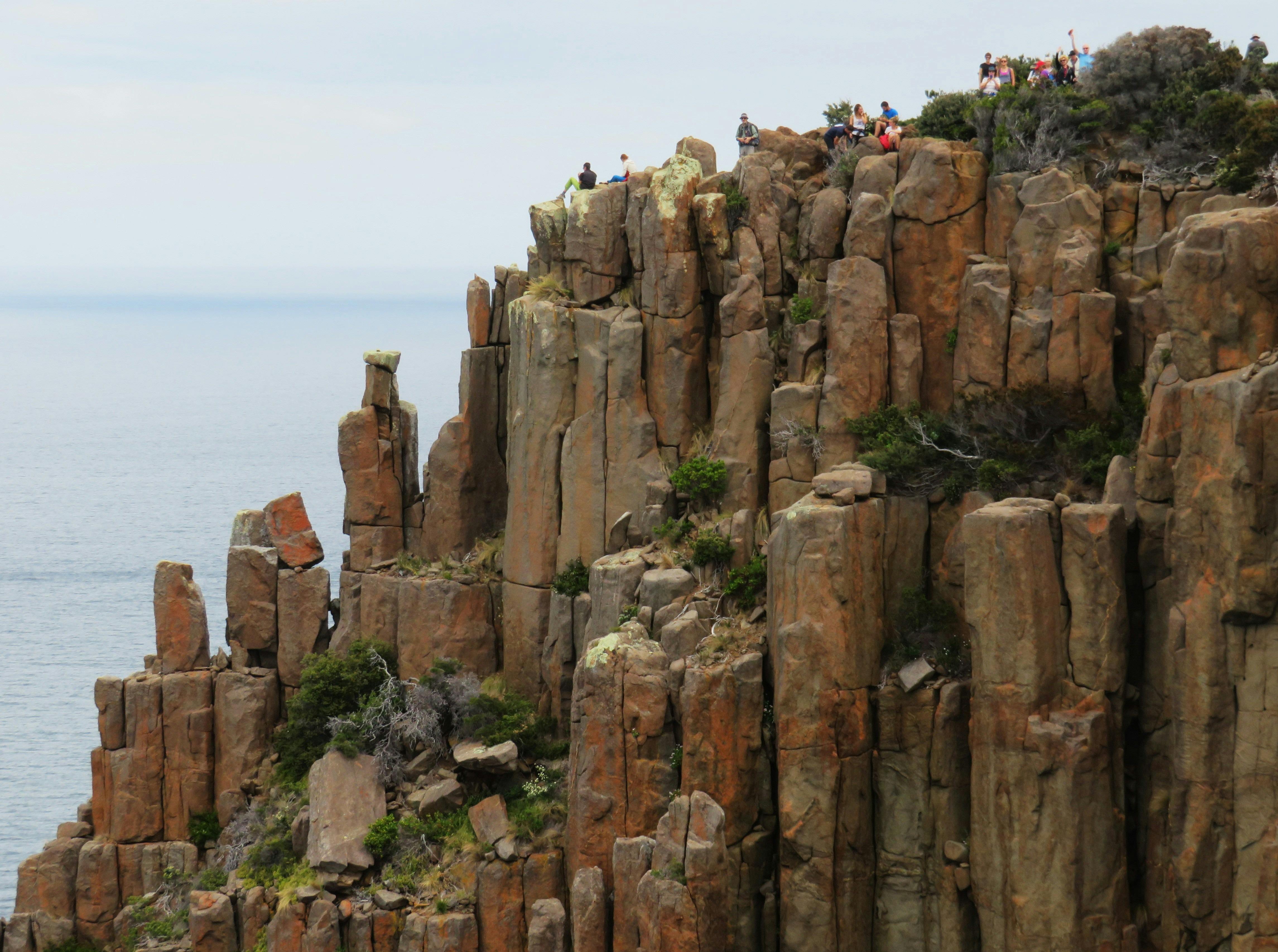 End of Cape Roul has an amazing Dollerite outcrop