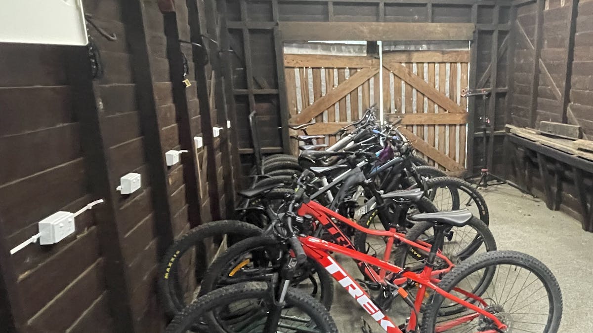 A place to store your bike