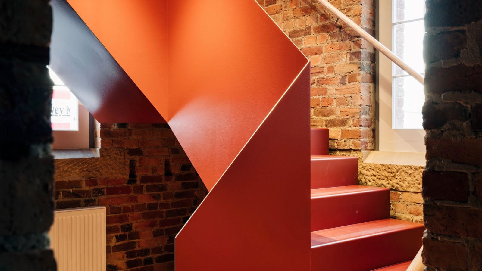 View of the staircase