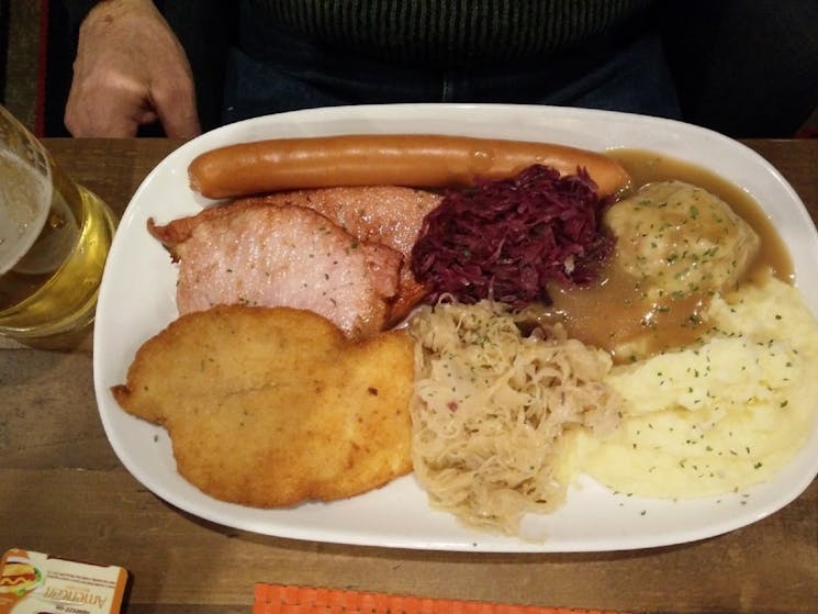 Food at the German Club