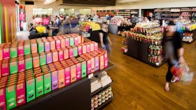 Yarra Valley Chocolaterie chocolate filled showroom