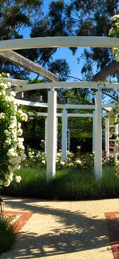 Arbor in the centre of the Ladies Garden