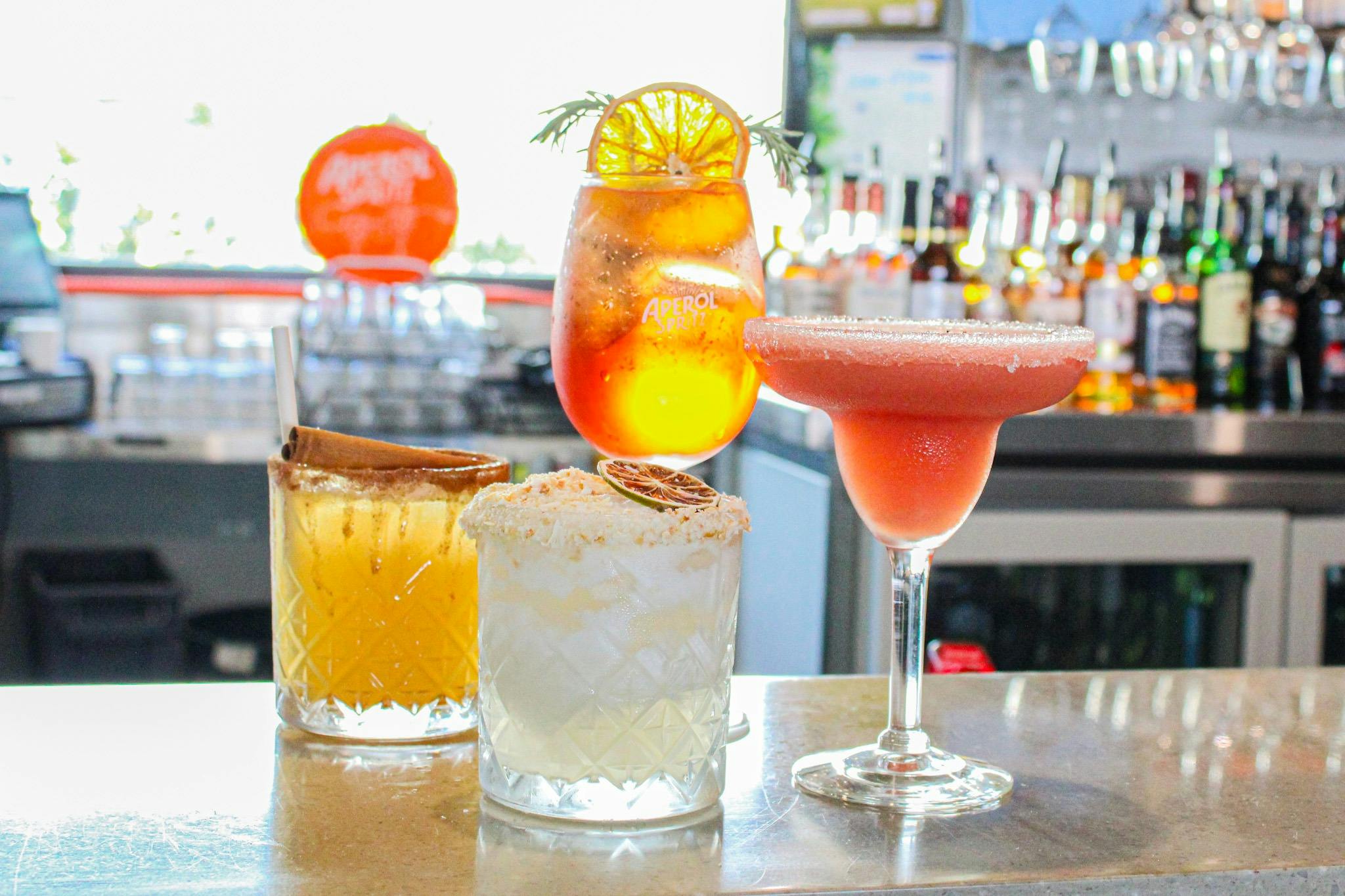 Cocktails at the Outer Reef Bar