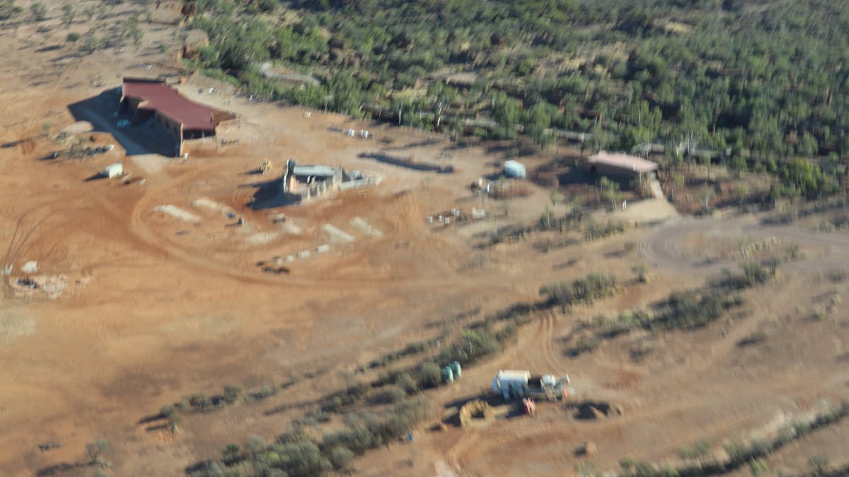 Age of Dinosaurs Museum from Above