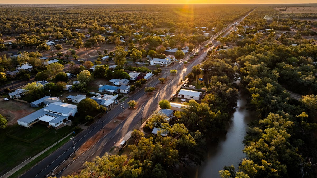 ariel photo of bollon