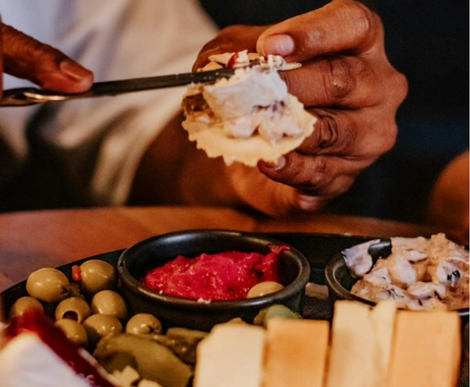 Exceptional cocktails and nibbles