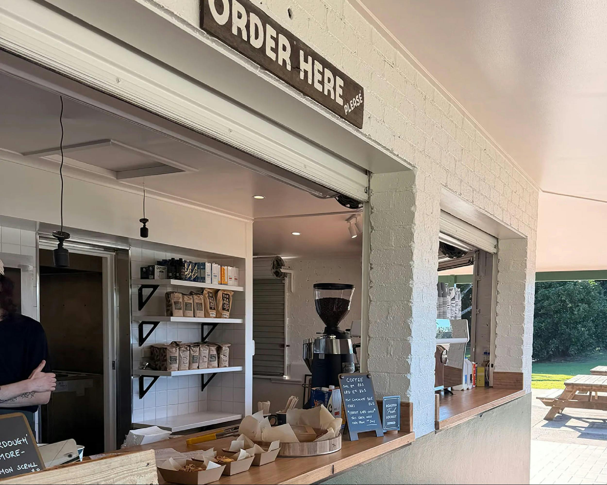 The Shack Evans Head front counter