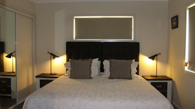 Master bedroom with ensuite