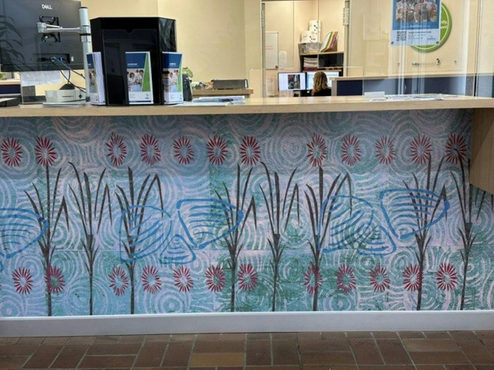 Artwork in Ballina Council Foyer