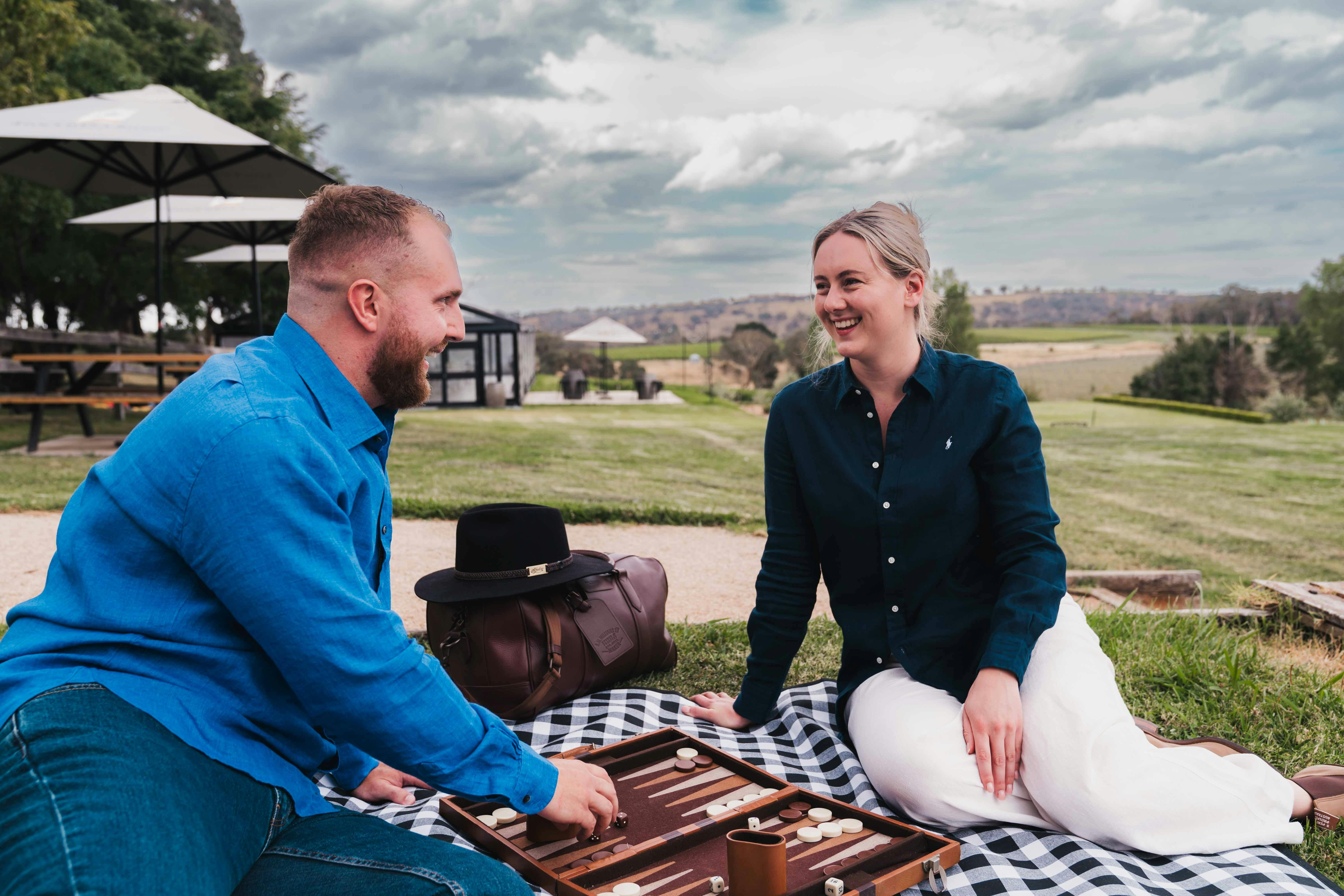 MJ Bale Mens Linen Shirt, Ralph Lauren Womens Linen Shirt, RM Williams Womens Linen Pants