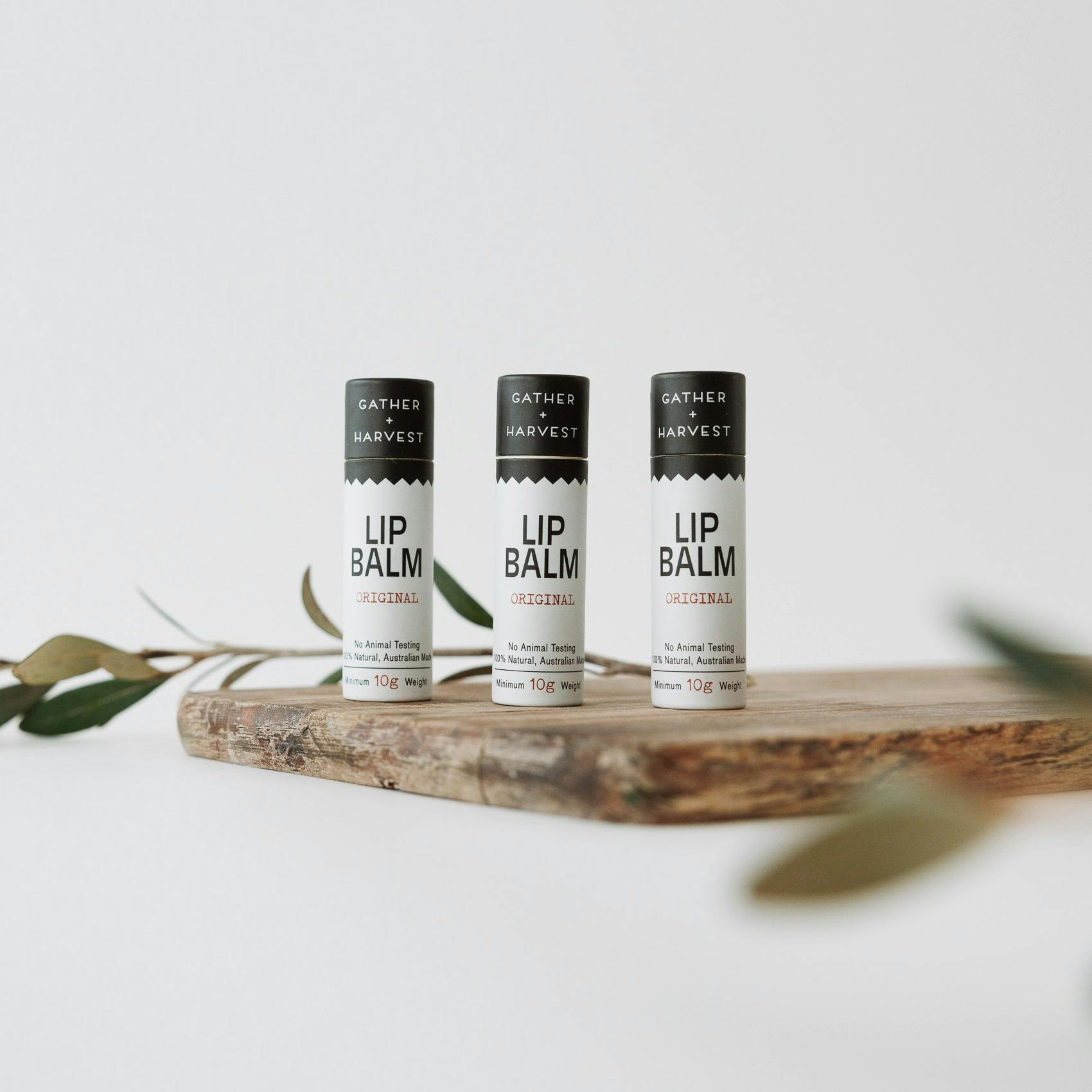 Gather + Harvest Natural Lip Balm