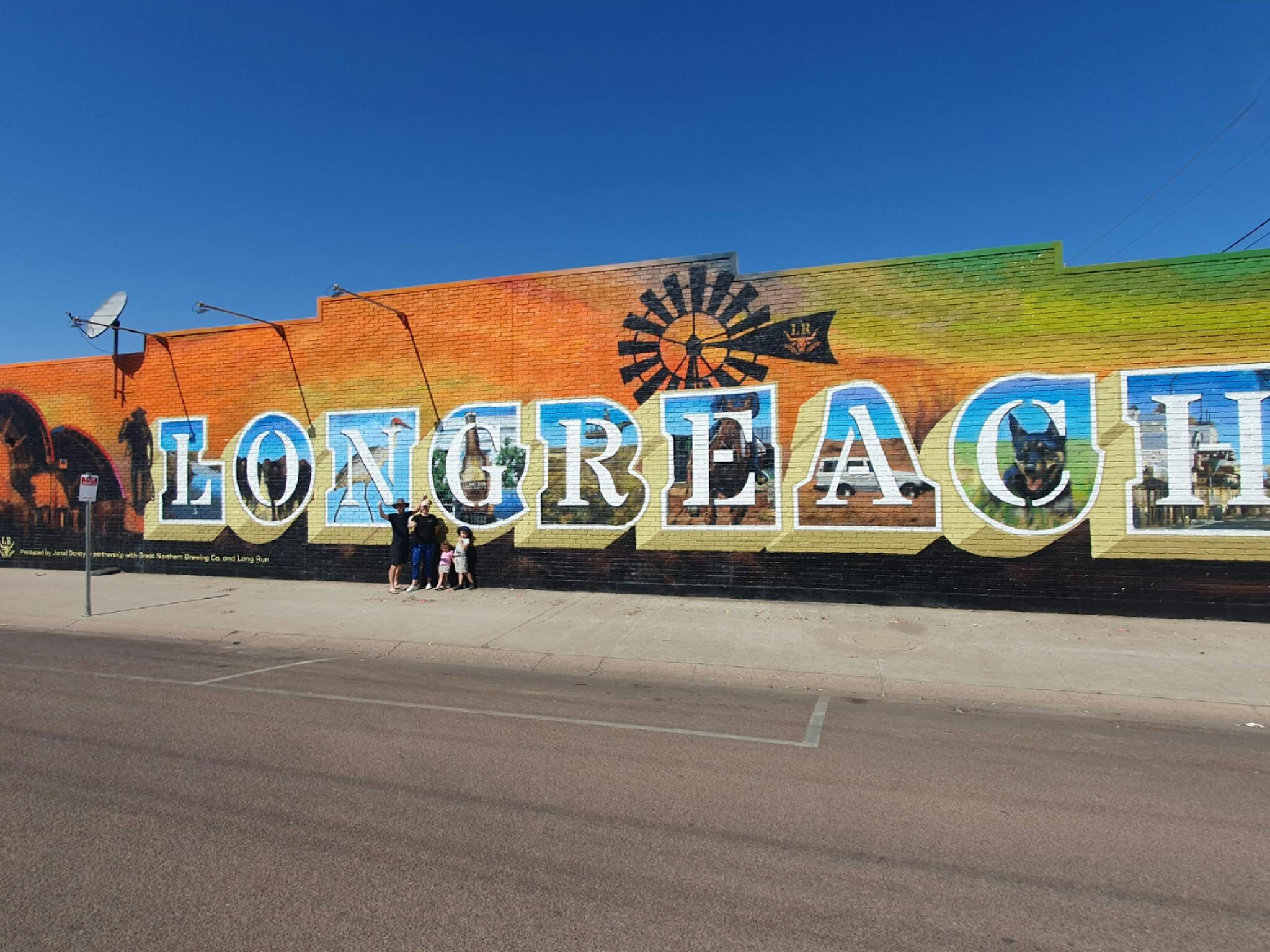Mural of Longreach Mural of Longreach