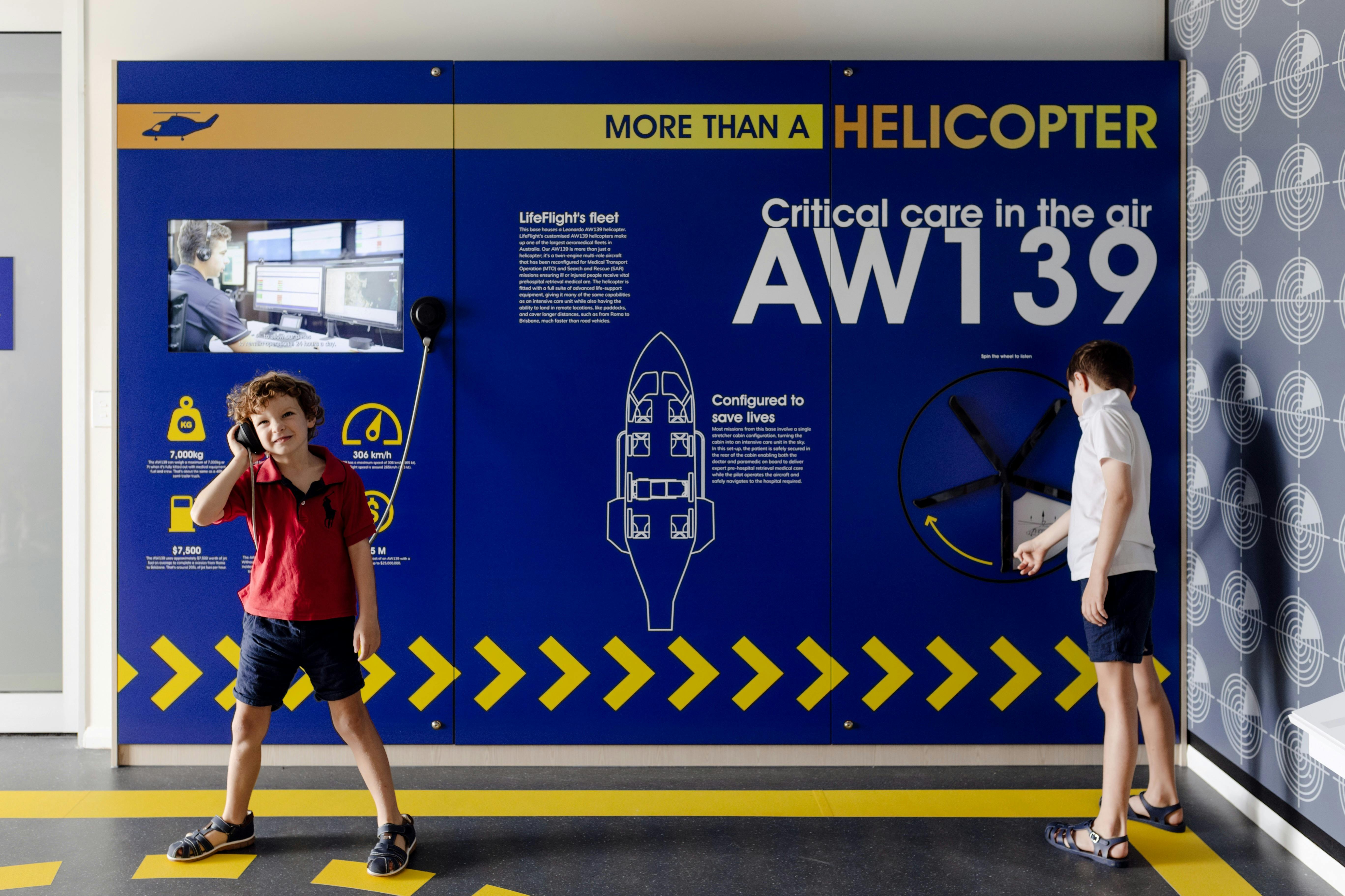 LifeFlight Roma Visitor Experience