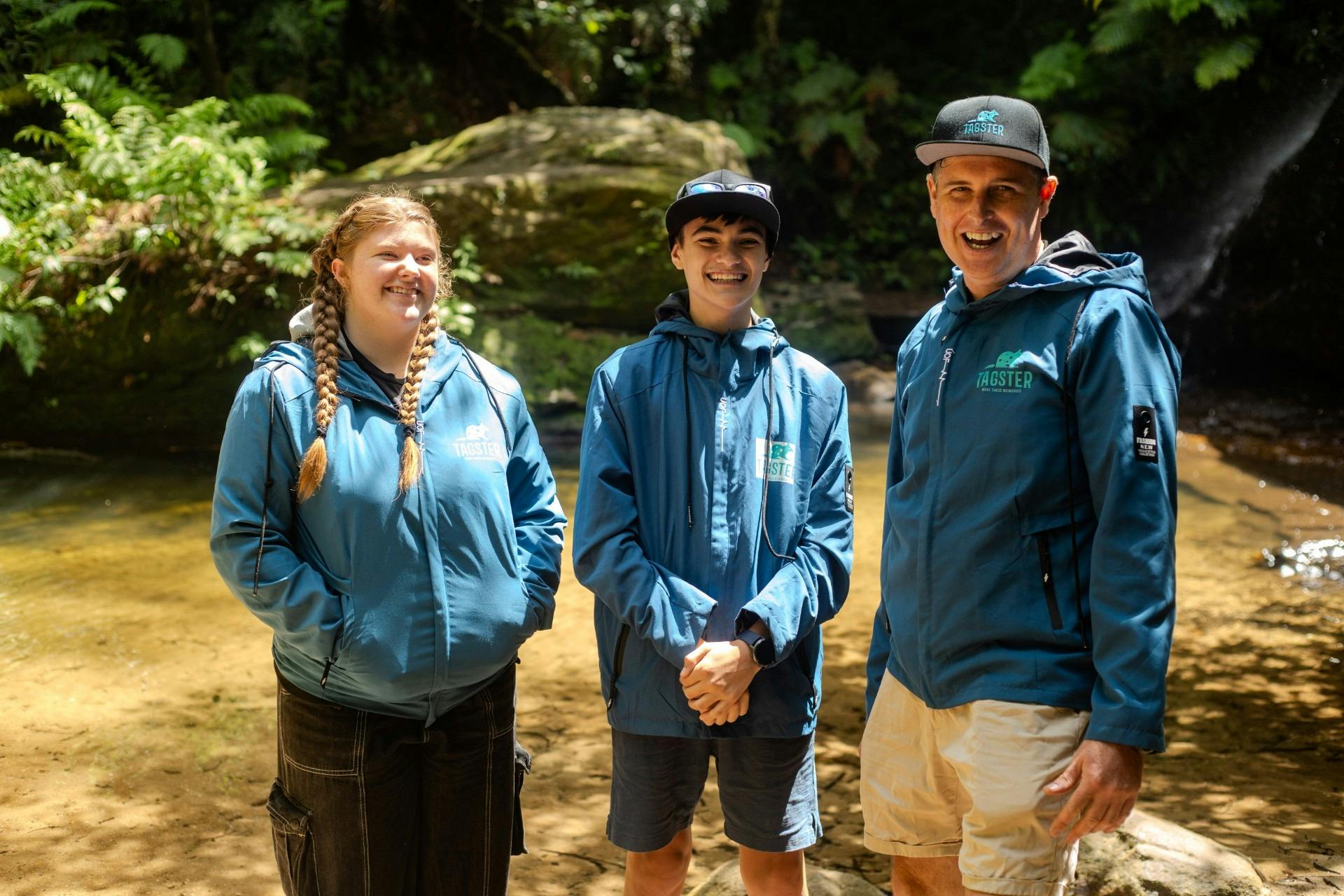 Some of the Tagster team