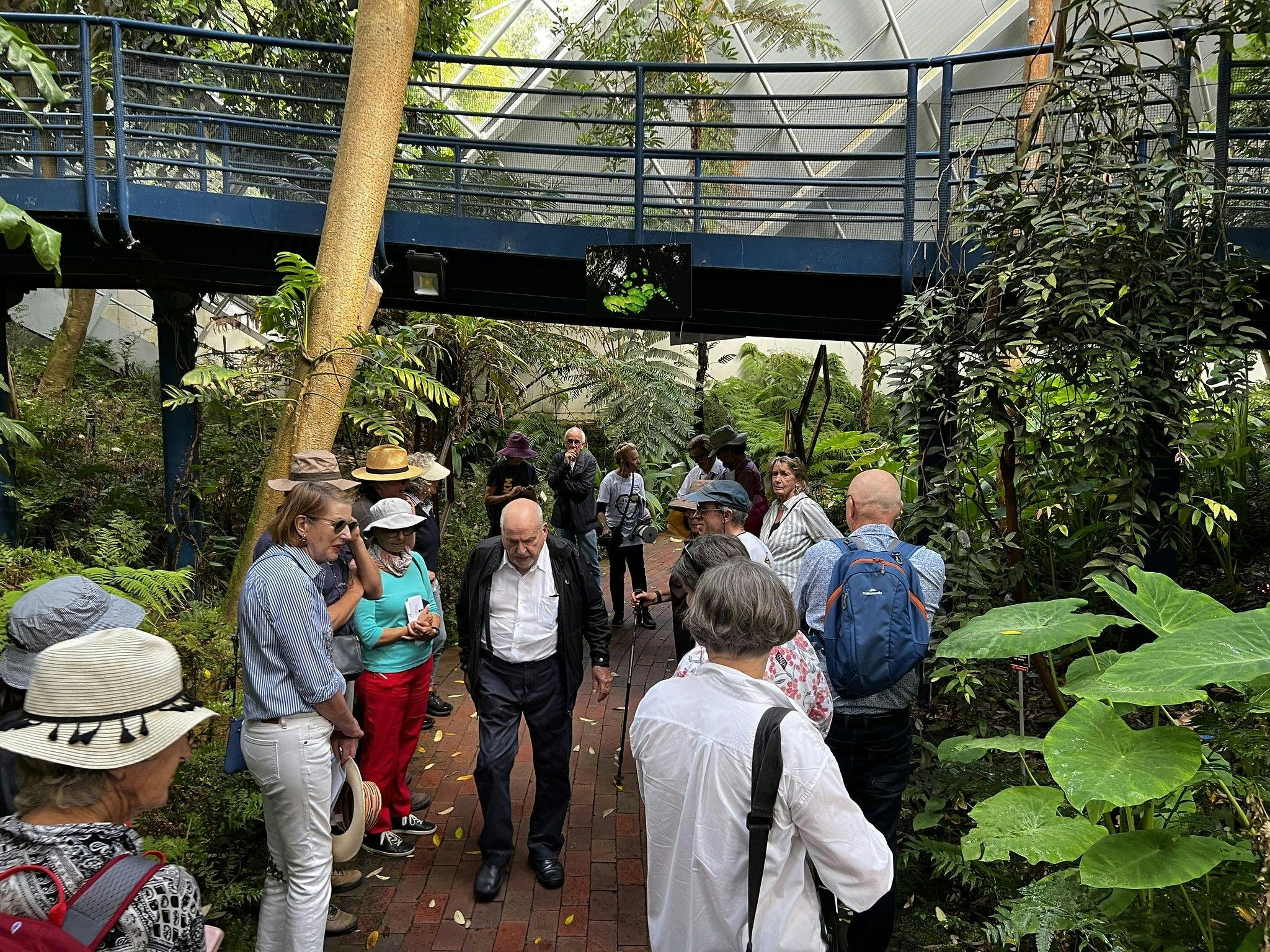 Inside the Bicentennial Conservatory