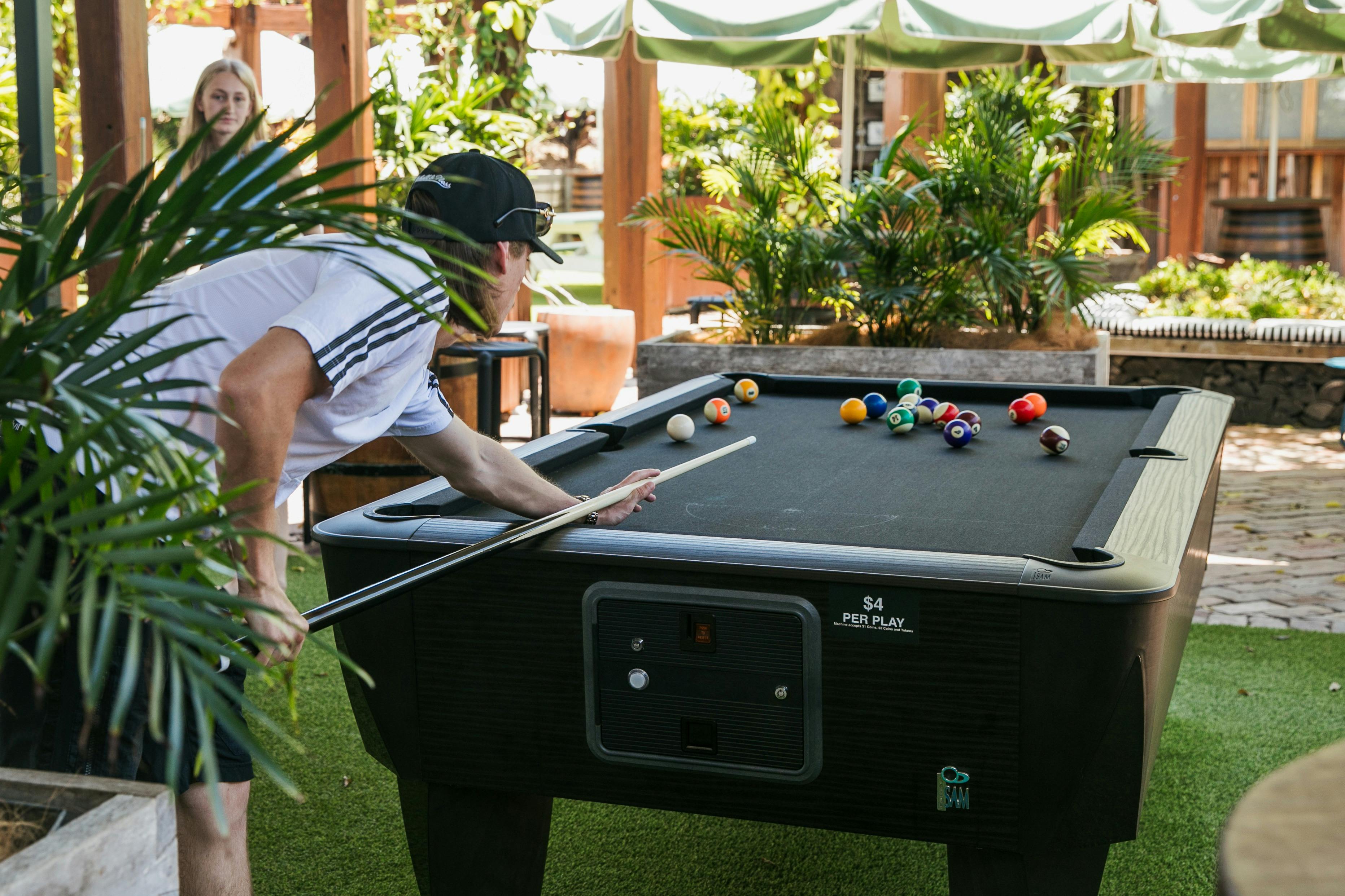 Parklands Tavern Pool Tables in The Yard