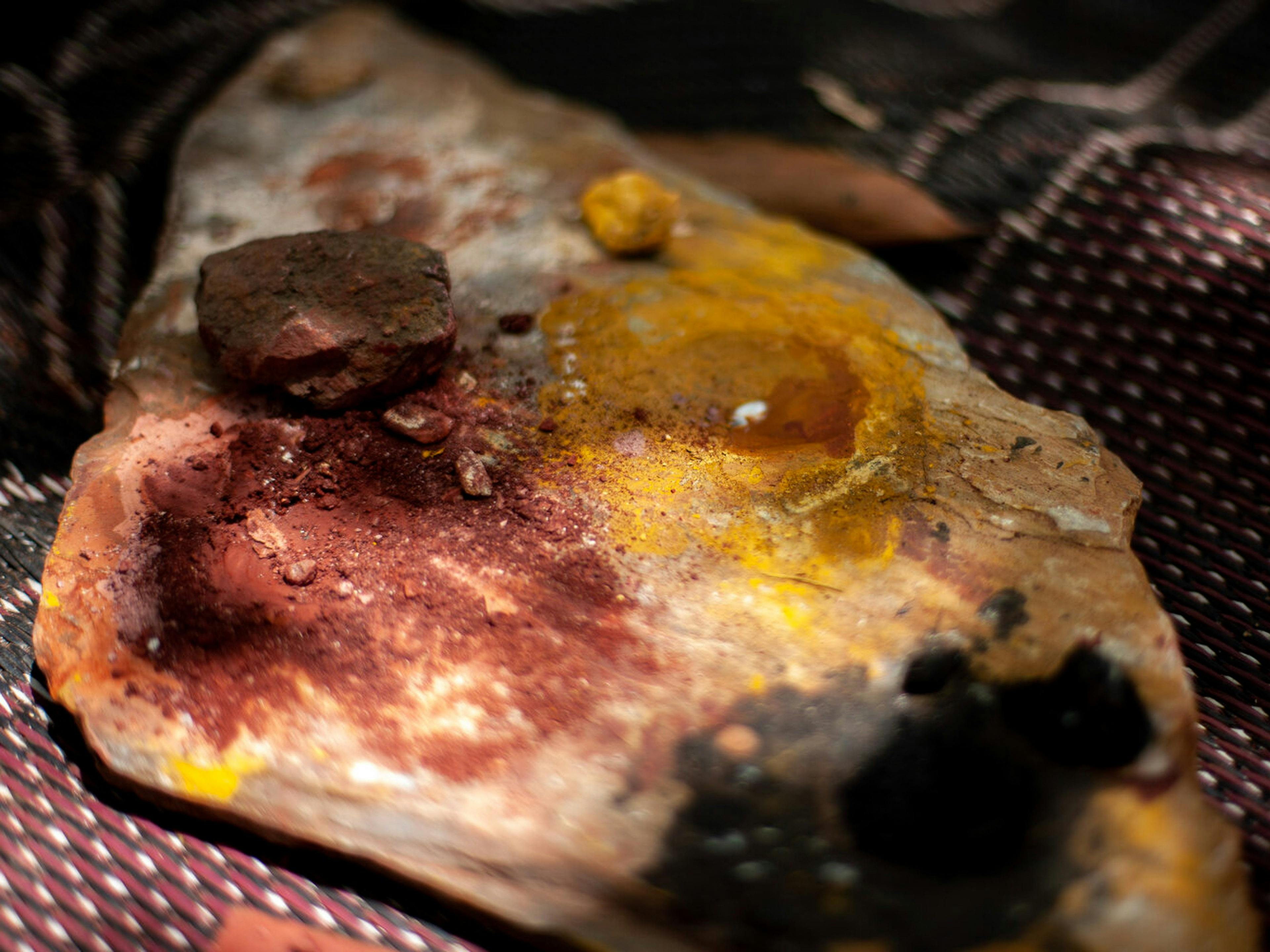 Traditional dyes and materials that have been used for thousands of years