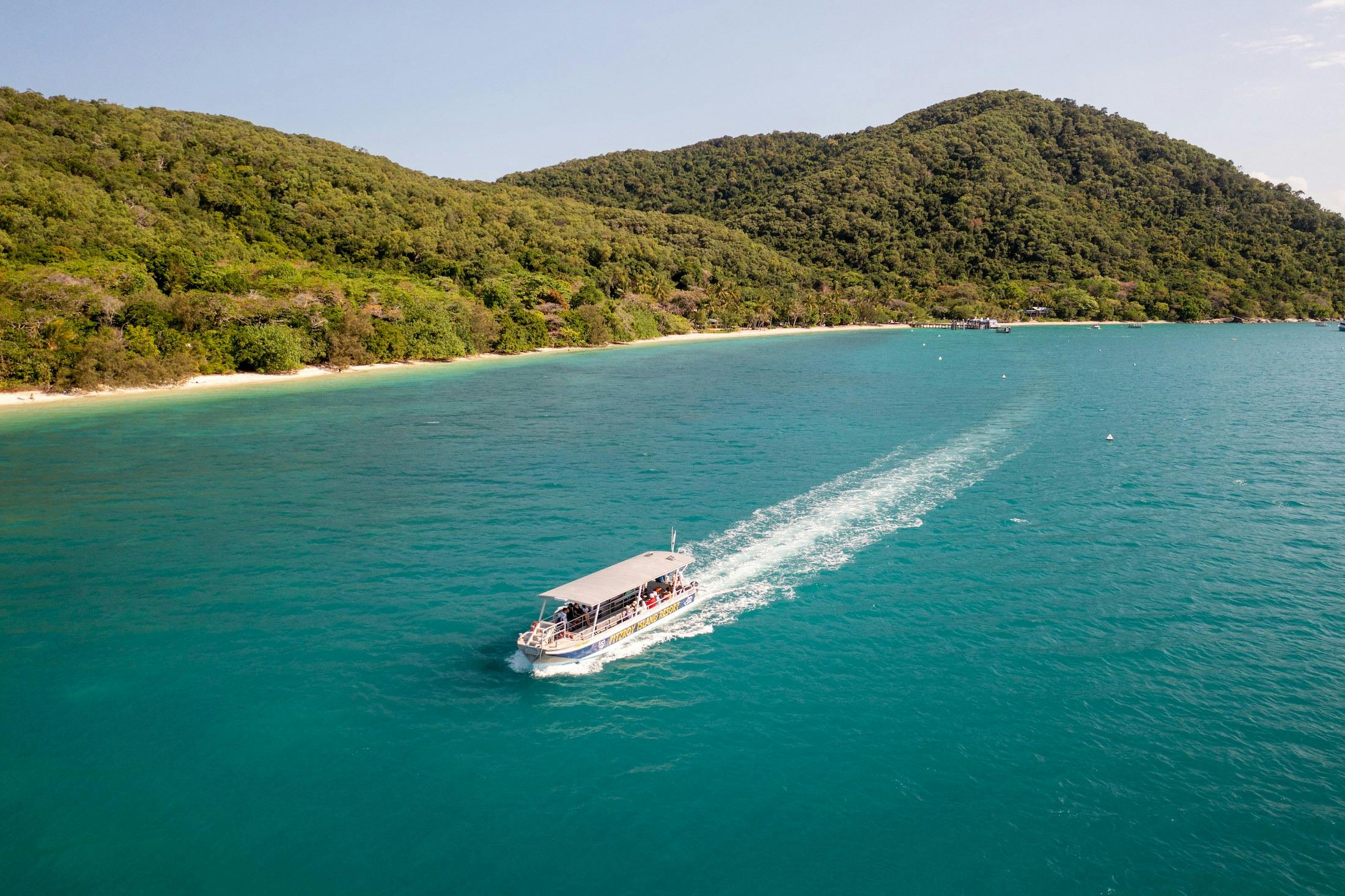 Fitzroy Island Glass Bottom Boat Tour