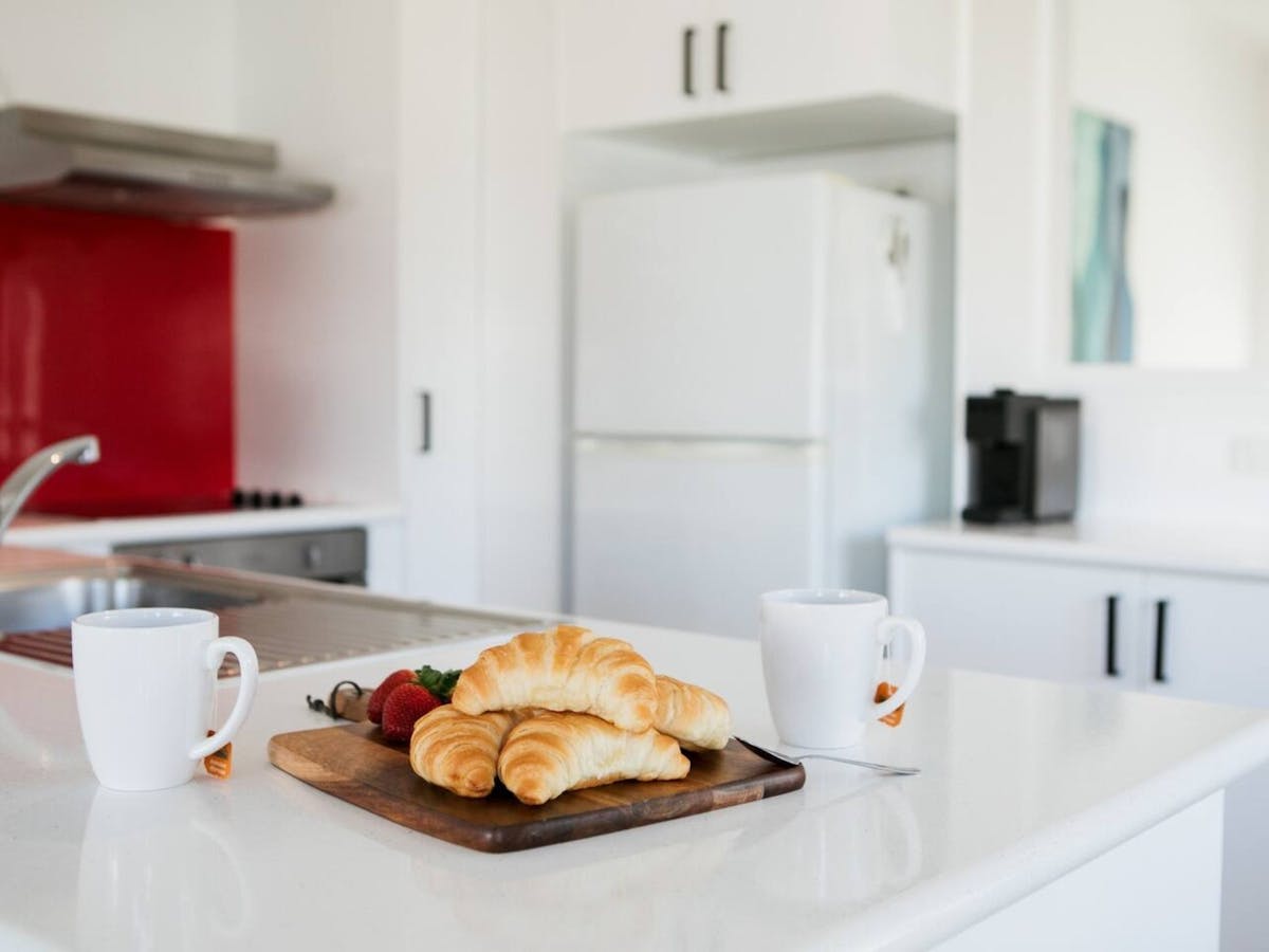 The light, bright and airy three bedroom, two and a half bathroom townhouse is ideal for families