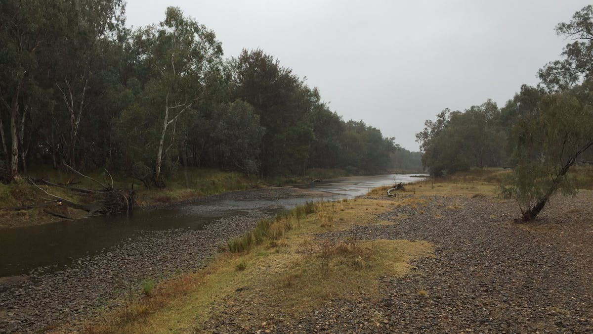 Queensland border Dumeresq River
