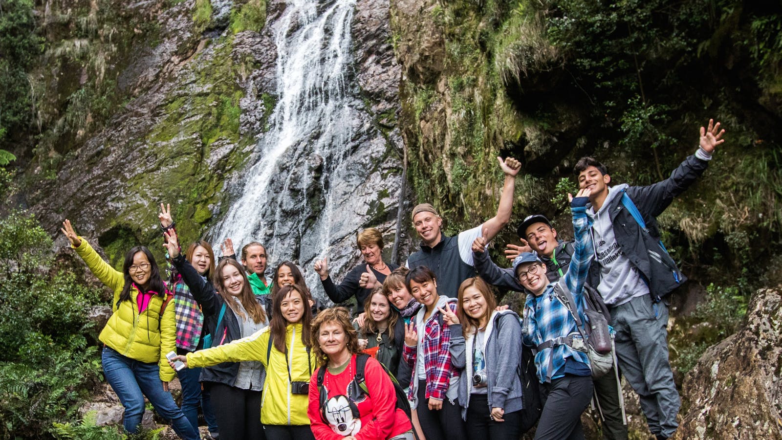 Montezuma Falls crew