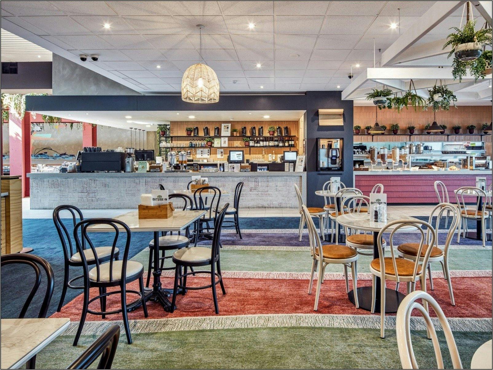 주방 카페 외부