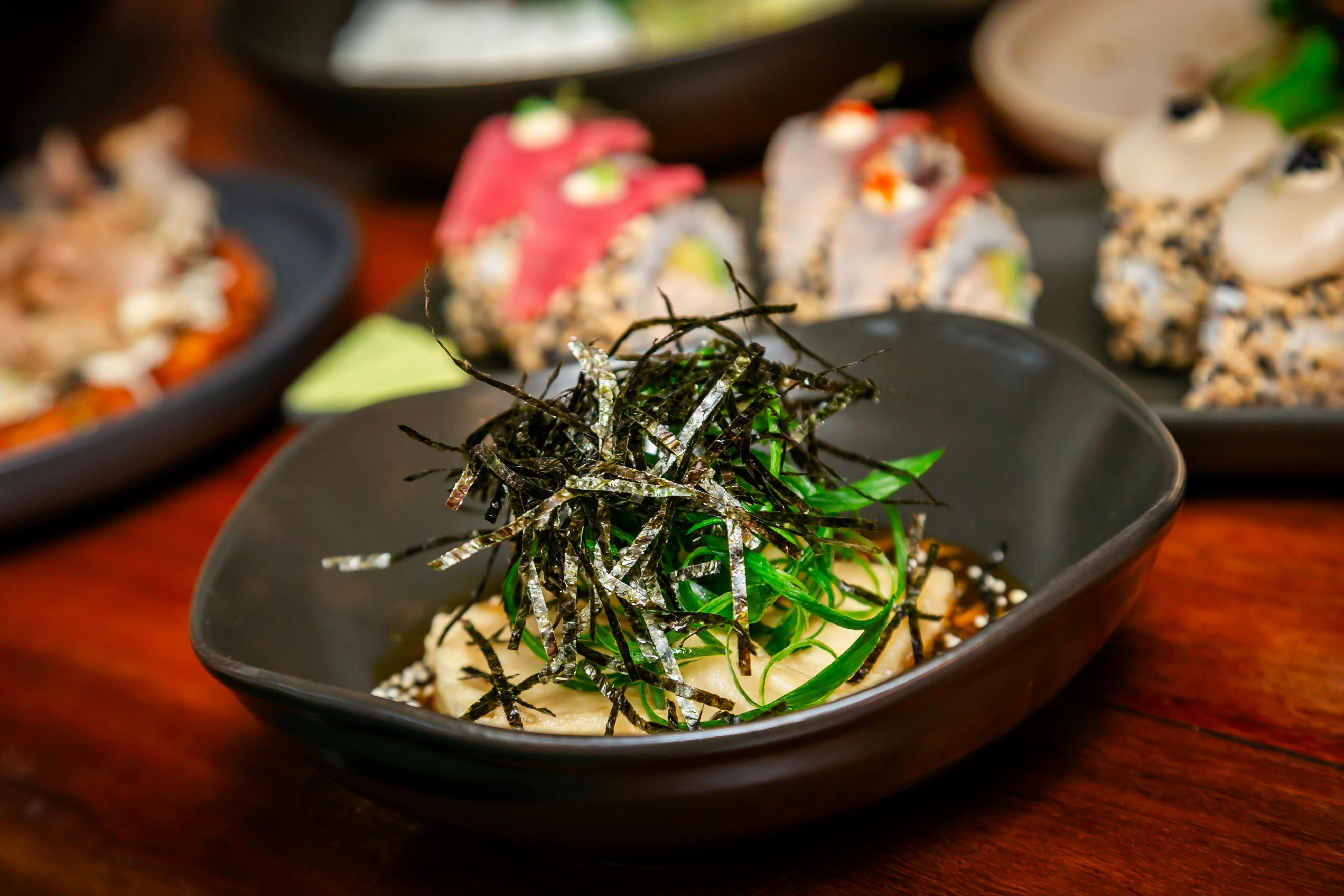 Japanese inspired meal