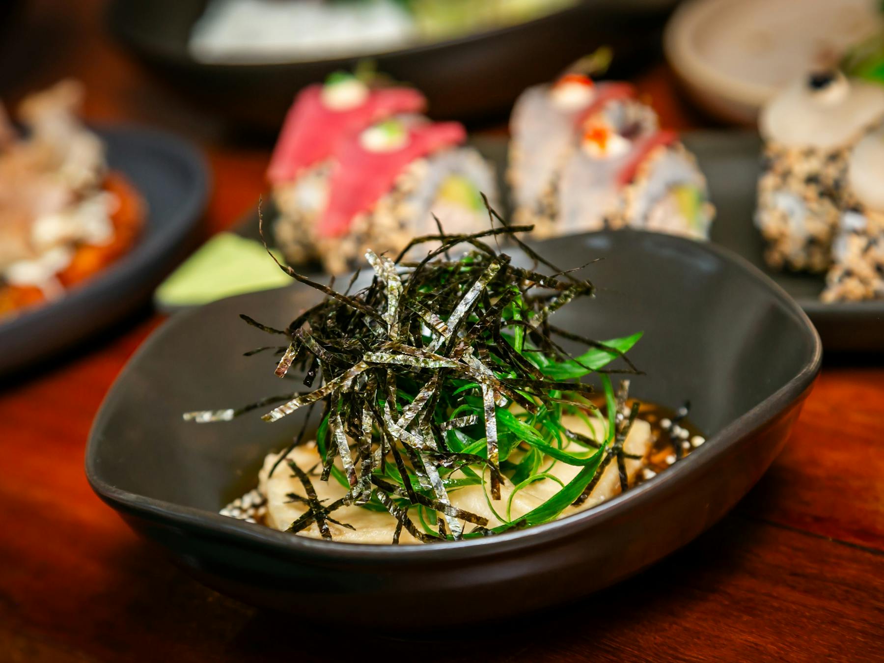 Japanese inspired meal