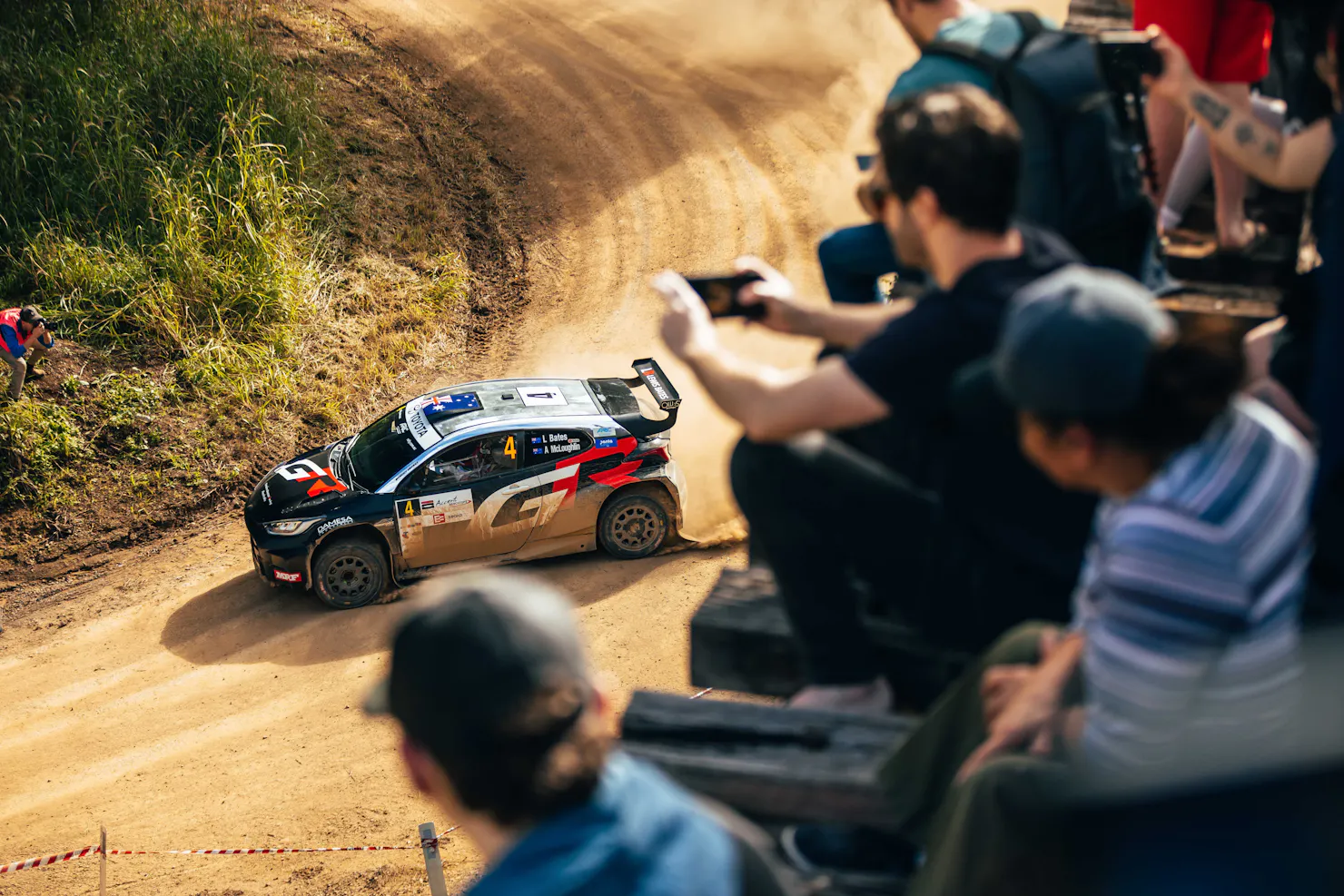 Lewis Bates ARC Rally Queensland Spectator Point