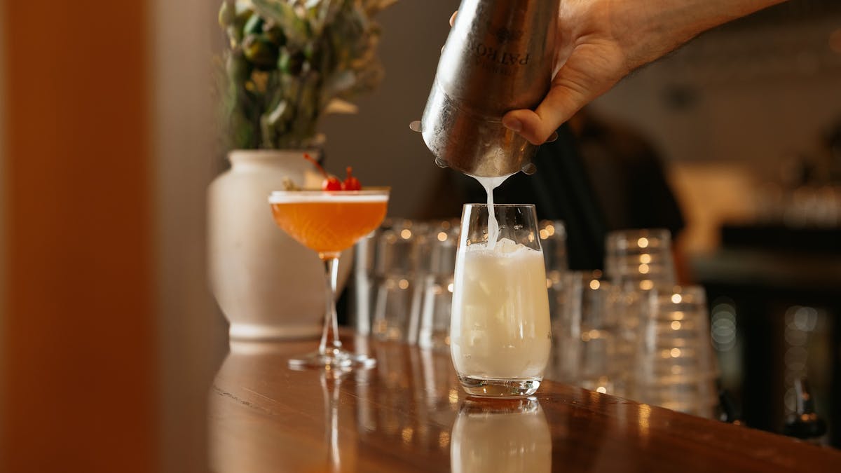 Cocktails at The Backyard Restaurant & Bar