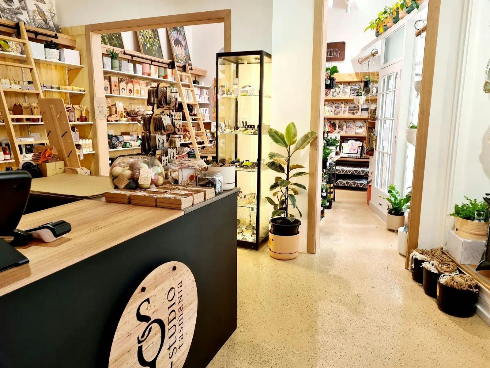 Photo showing inside the store