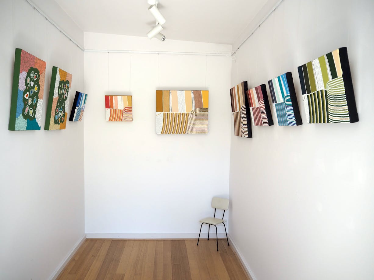 Gallery of Small Things with Amanda Westley paintings