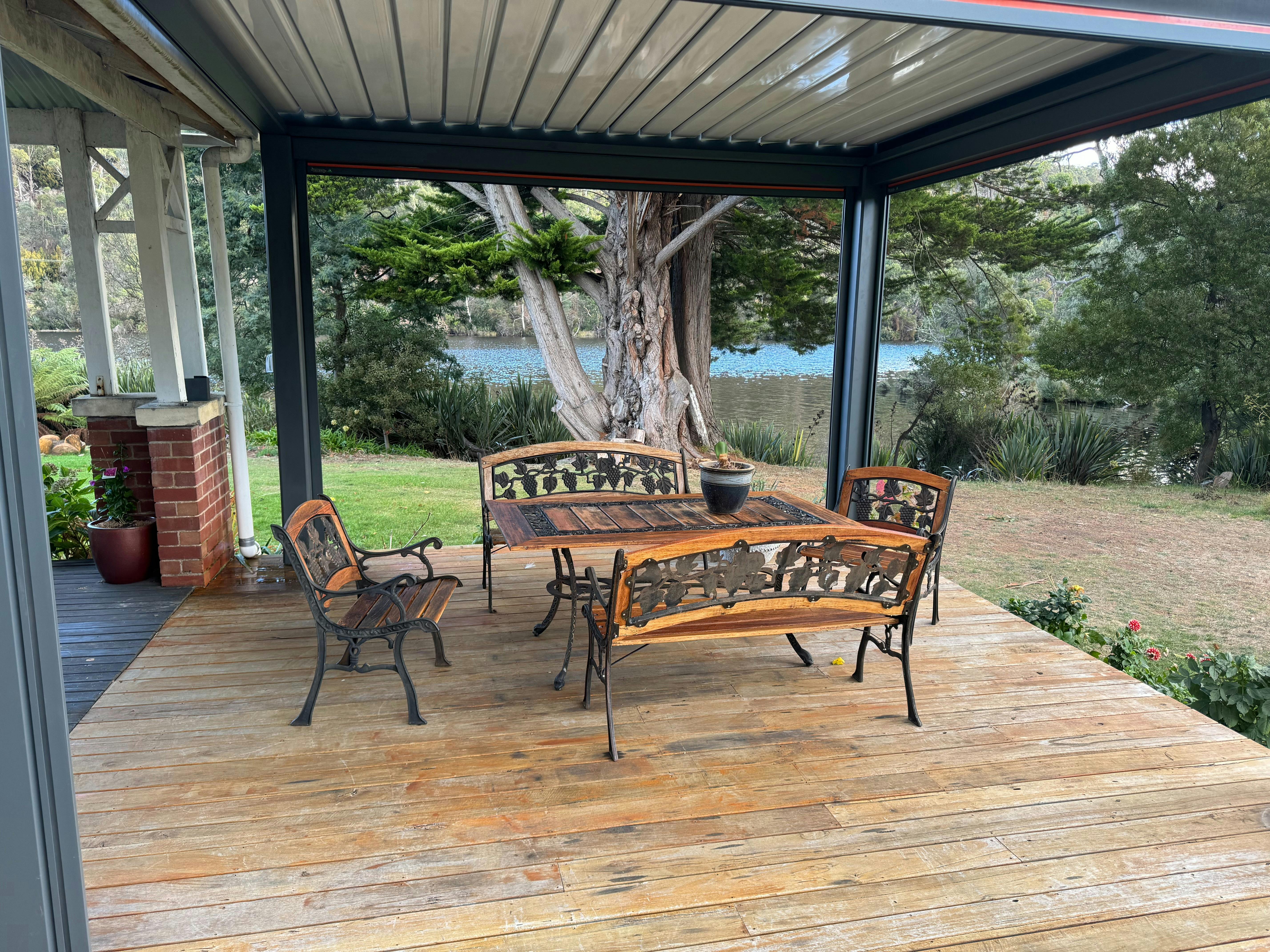 Deck Over Looking Huon River