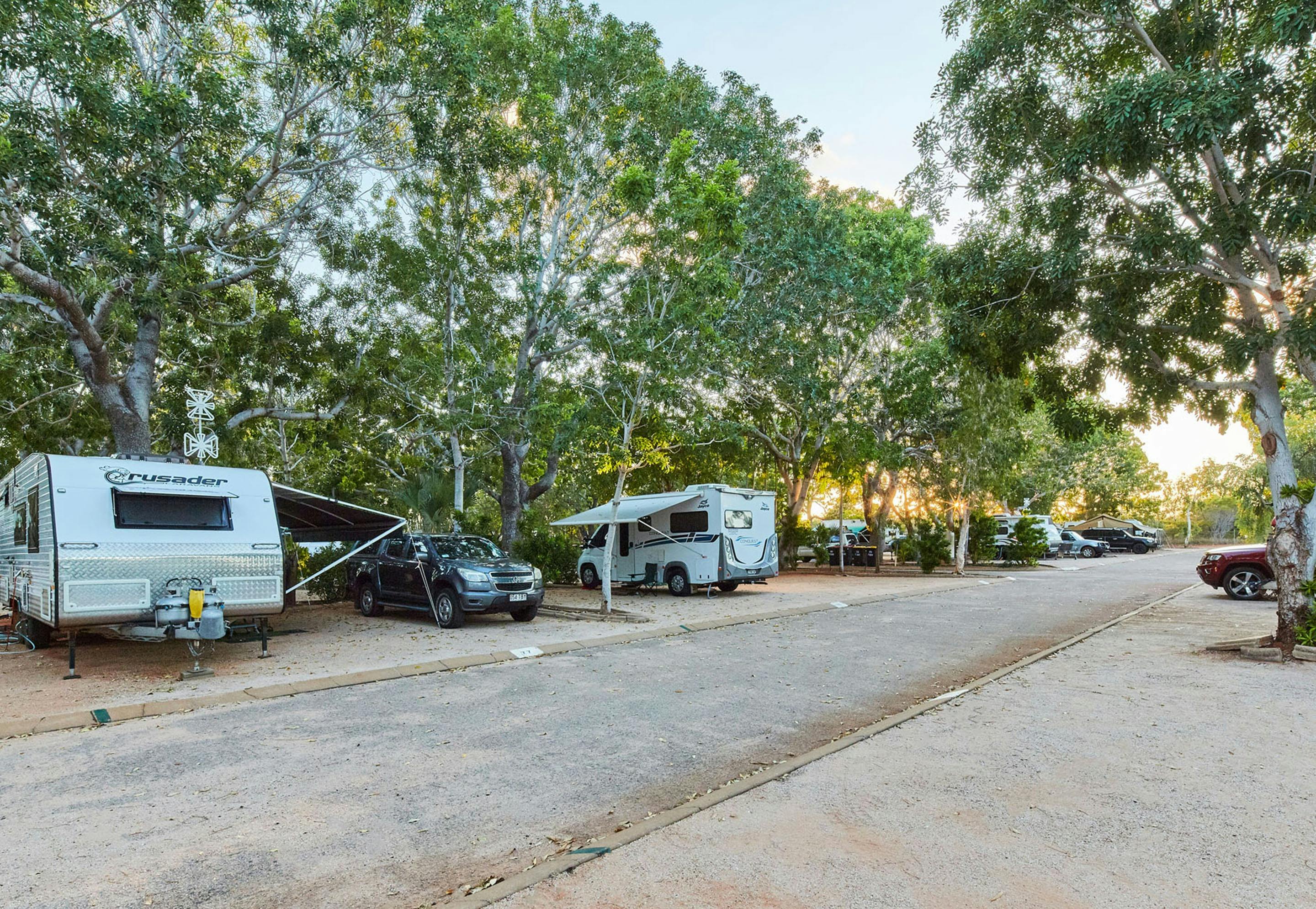 Powered Caravan Sites