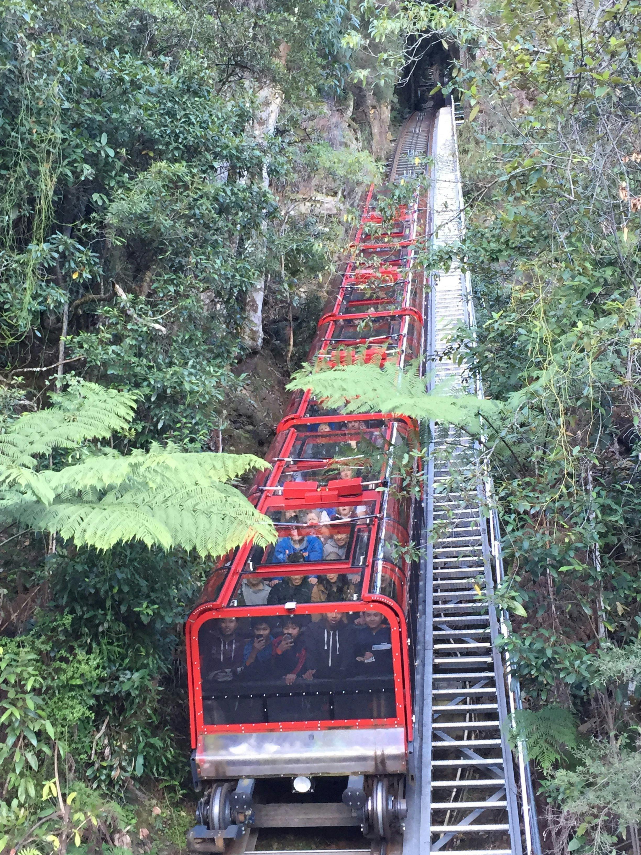 カトゥーンバの風光明媚な鉄道
