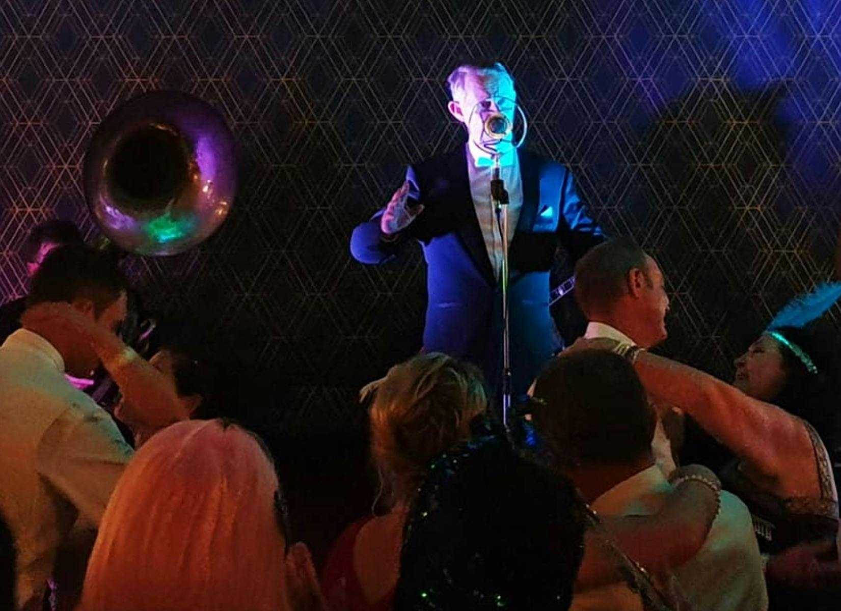 Greg Poppleton 1920s Singer and Band