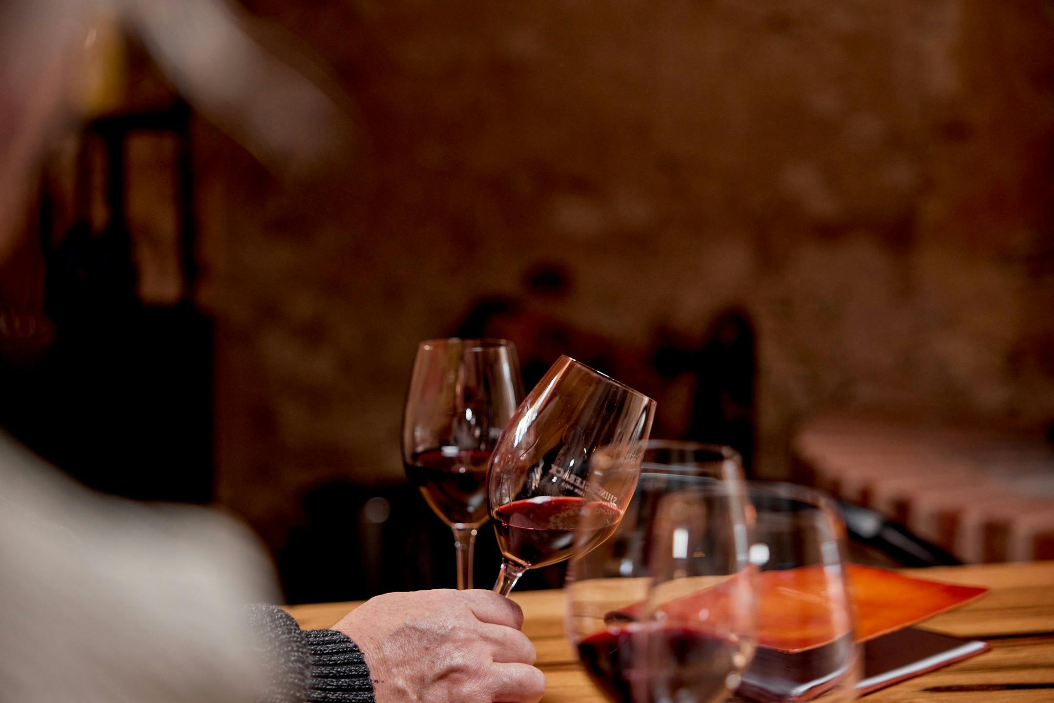 red wine luxury tasting