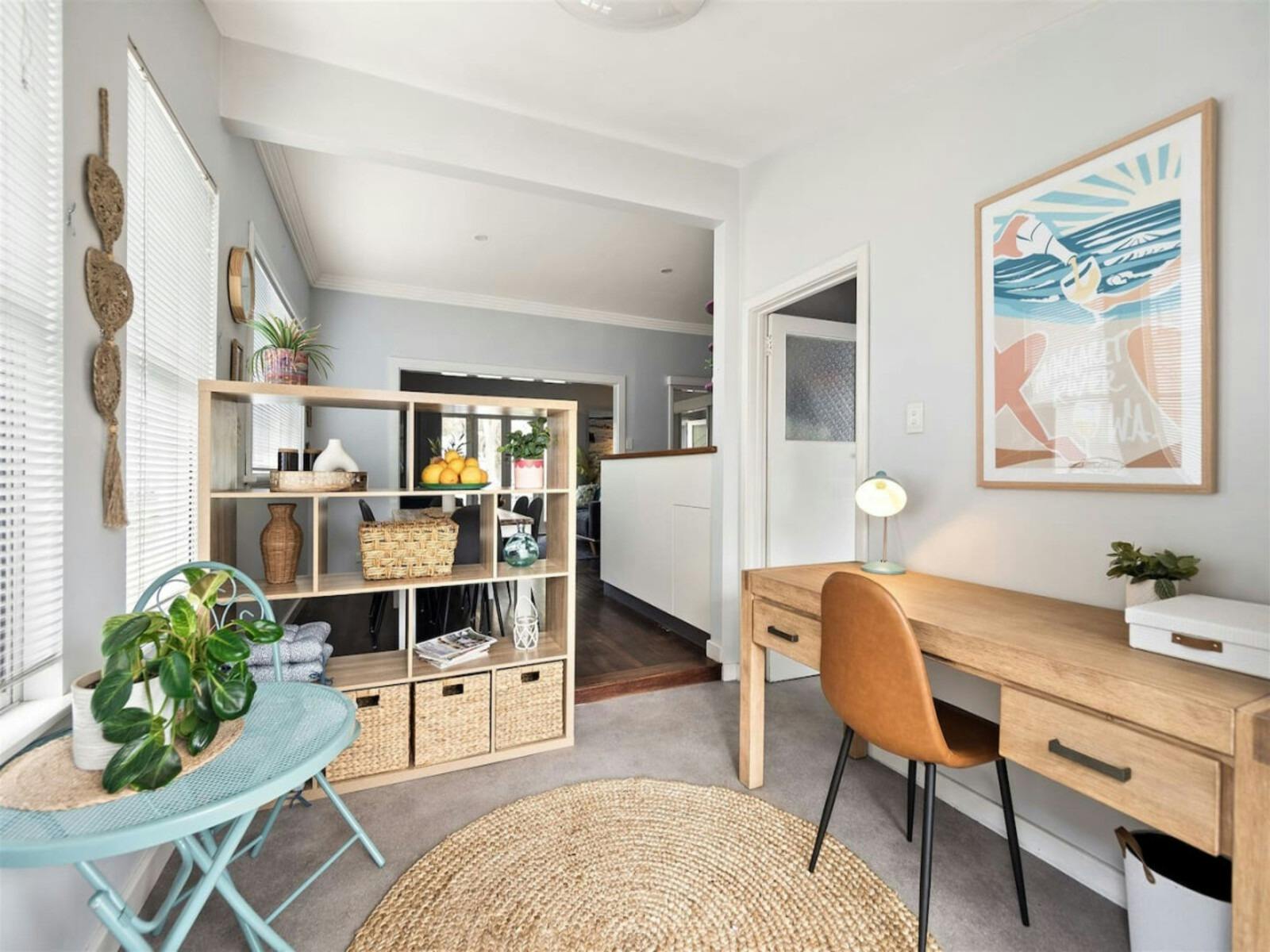 Working and seating area