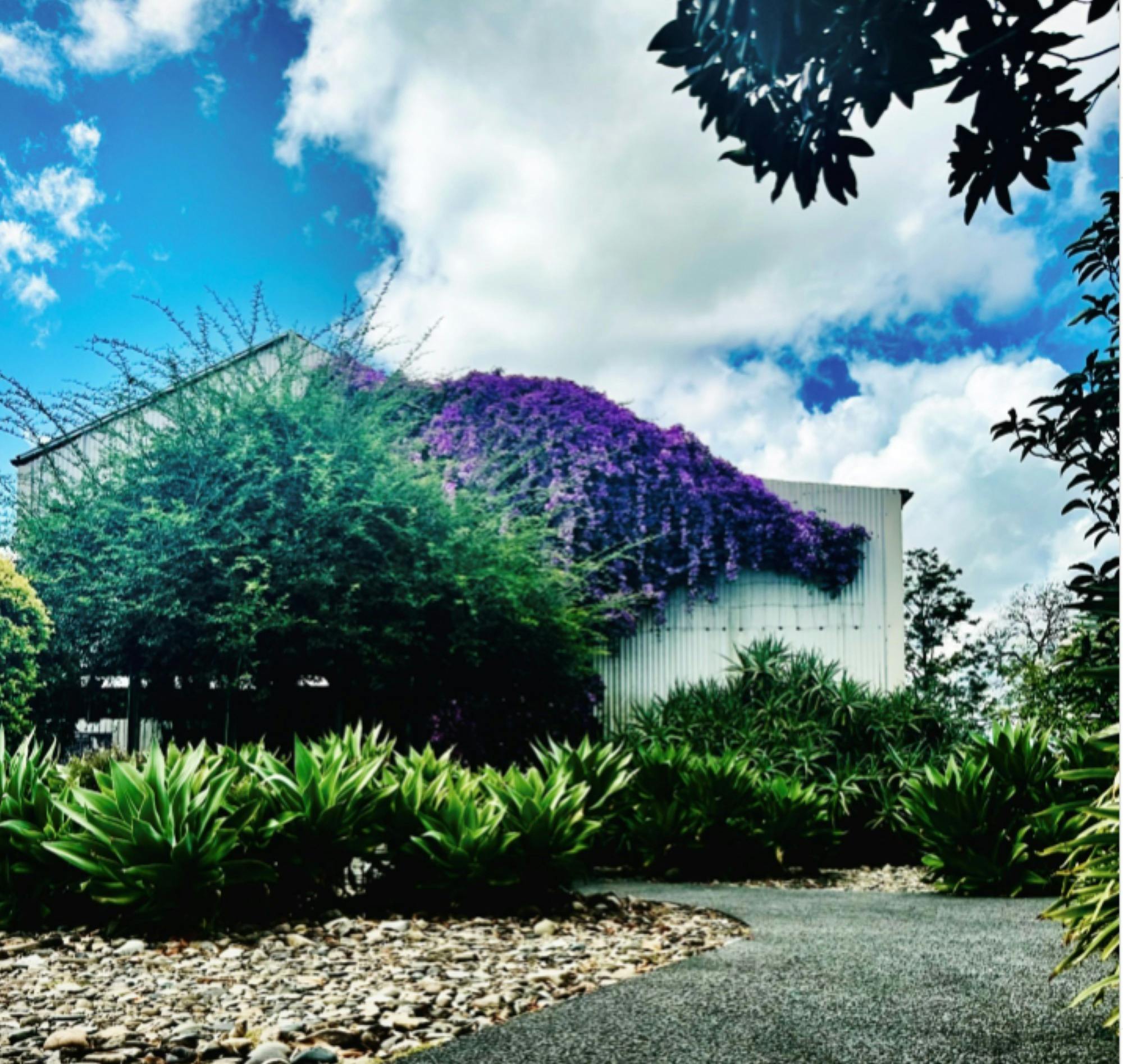 Country flowering gardens