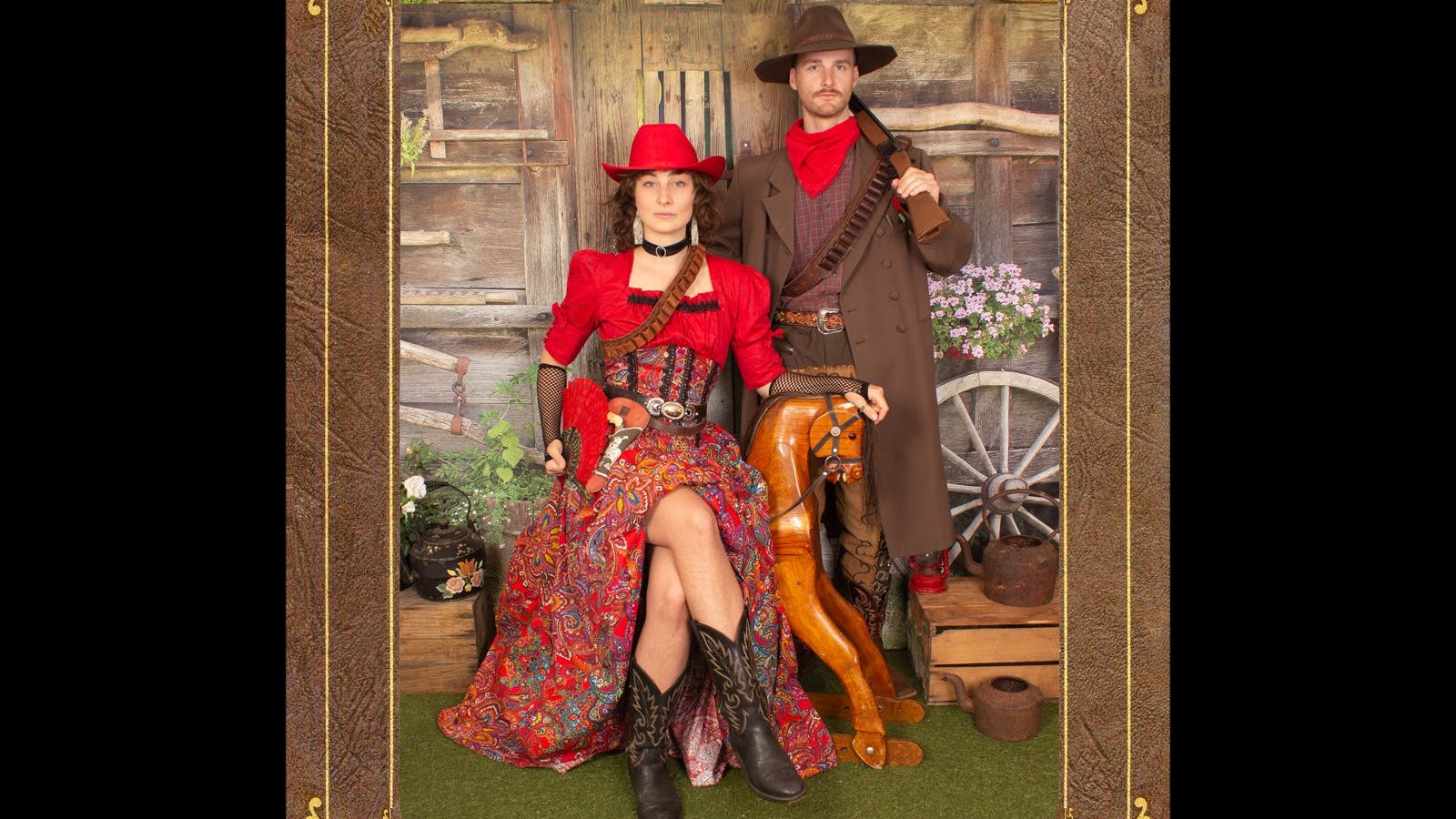 Western Bushranger Theme Portrait